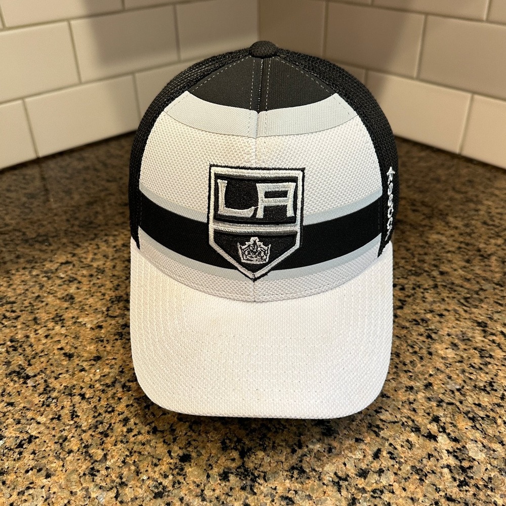 Los Angeles Kings Reebok Hat Snapback Black White Gray